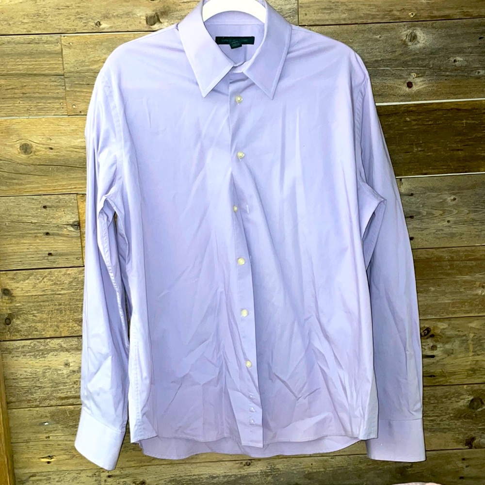 Express studio Light Purple Dress Shirt